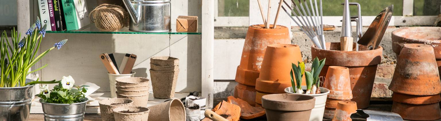 Pots de fleurs pour l'extérieur
