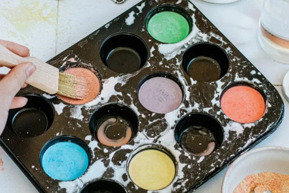 DIY: Verf maken van stoepkrijt