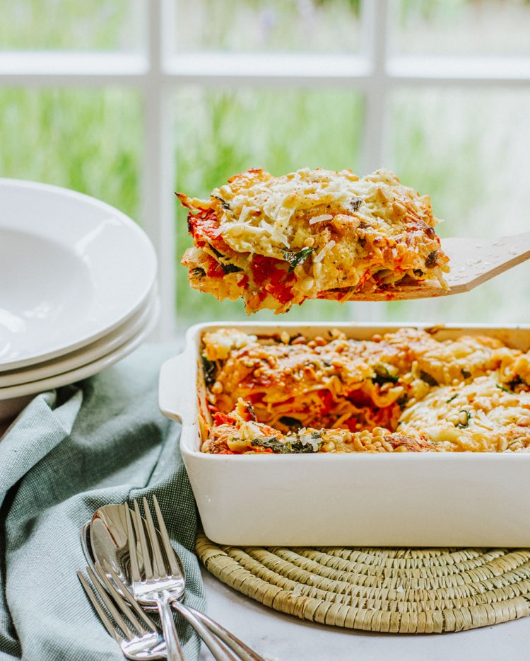 Vegetarische lasagne | Dille &amp; Kamille